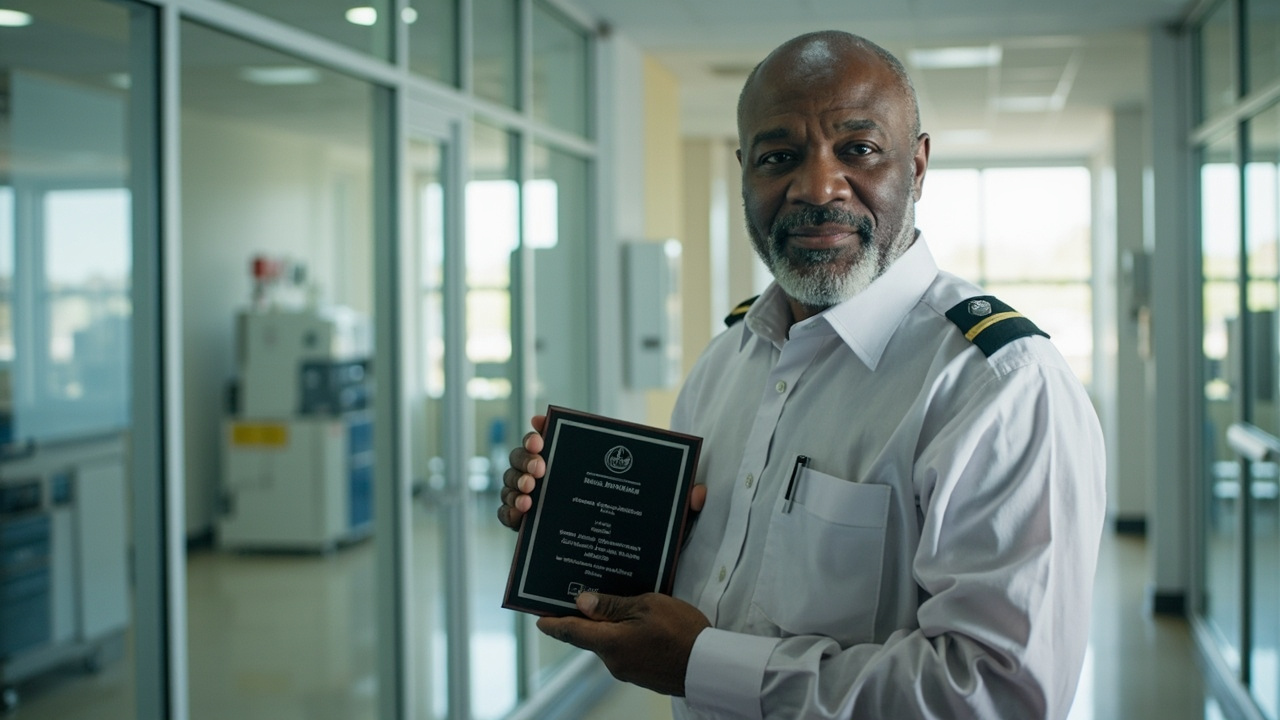 Hospital worker Idris named Porter of the Year